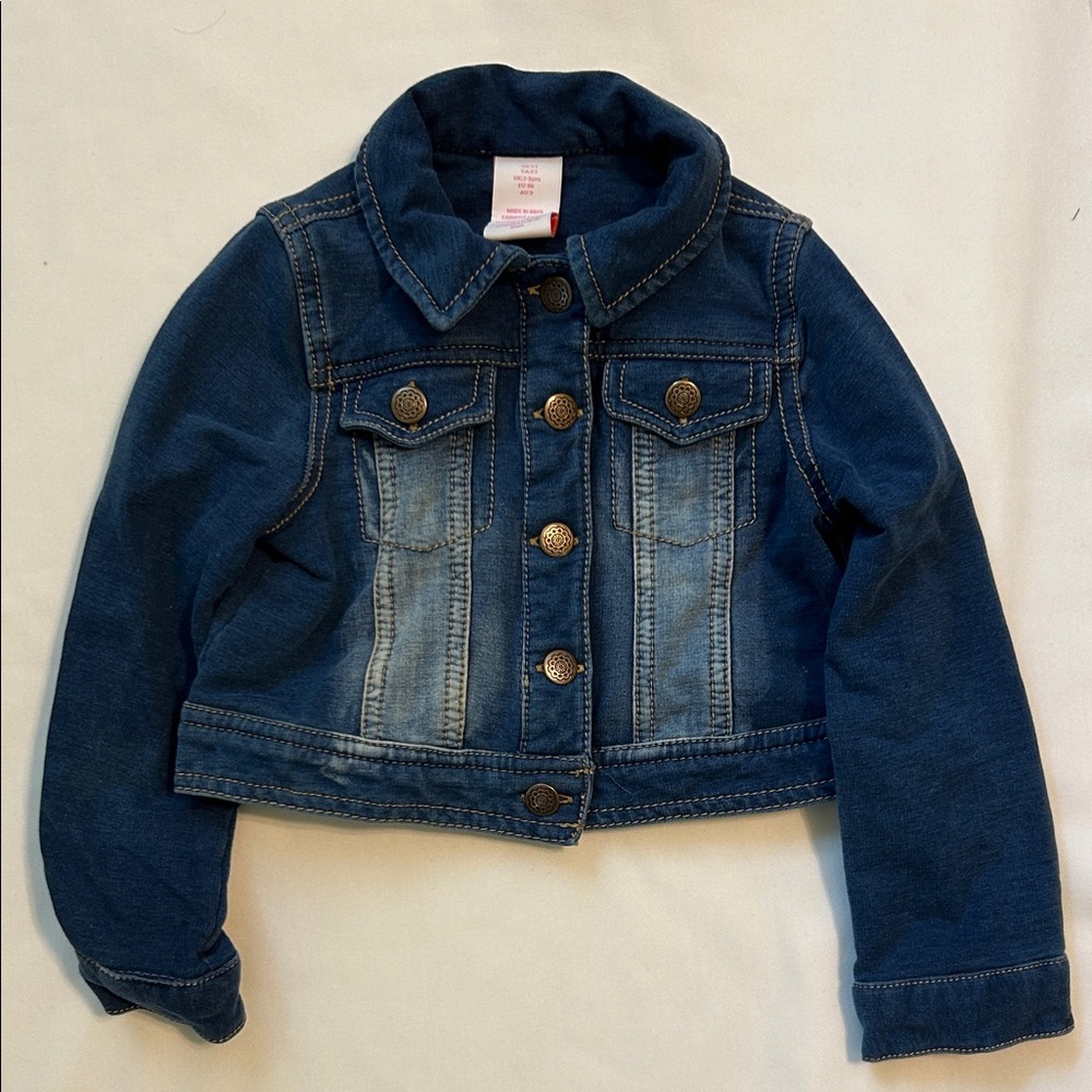 Kids Blue Denim Jacket